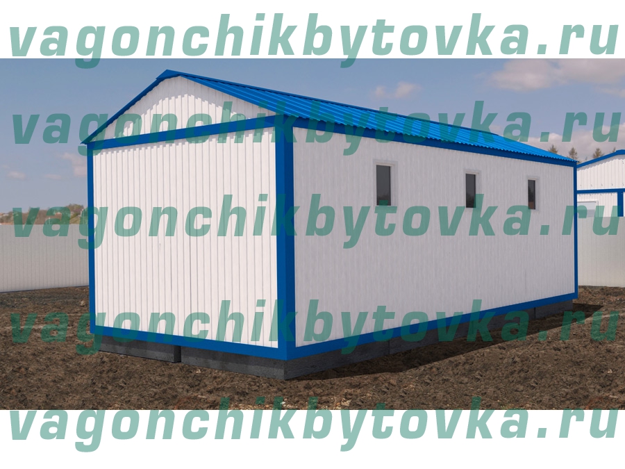 Офис из блок-модуля для строительных объектов